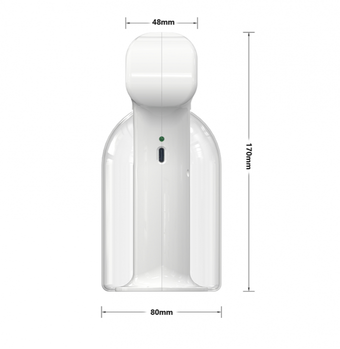 K3-L 2M Desinfectador de alcohol pulverizador inalámbrico recargable luz azul nano atomizador pistola de pulverización eléctrica 6