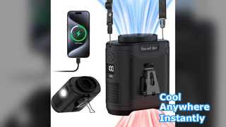 Central eléctrica de refrigeración portátil con ventilador Socool