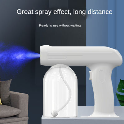 K3-L 2M Desinfectador de alcohol pulverizador inalámbrico recargable luz azul nano atomizador pistola de pulverización eléctrica