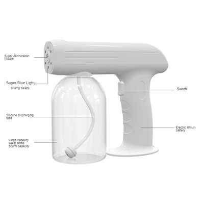 Dispositivo de desinfección con nano spray de 500 ml Dispositivo portátil de nano spray para cabello