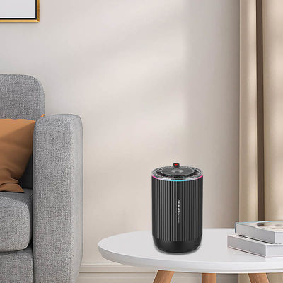 Máquina de aromaterapia para automóviles de color azul oscuro gris con componente electrónico de aleación ABS