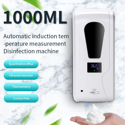 Sensor automático ABS PP PC Dispensador automático de jabón 1000 ml para desinfectante de manos