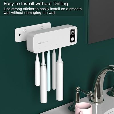 Cuerpo automático de cepillo de dientes UV inteligente con batería de 2000 Mah 5 posiciones de cepillo de dientes