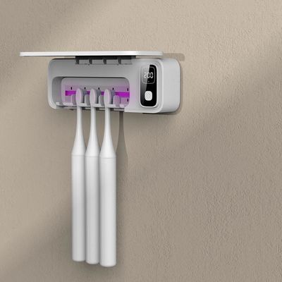 2000mah Batería de la Brasa de Dientes UV Sanitizer Casilla Con 5 Posiciones de la Brosa de Dientes