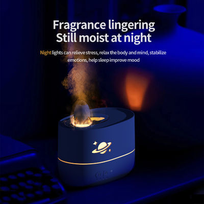 Humidificador de aire de llama de 350 ml de capacidad con ajuste de temporizador 2/4/6 horas
