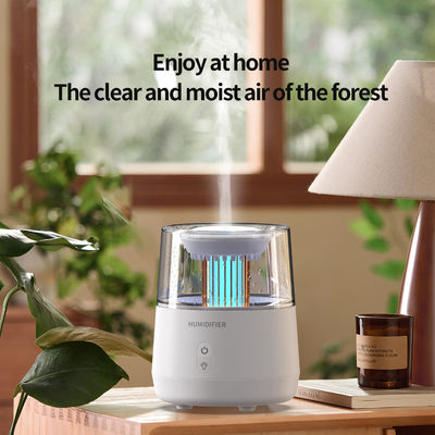 Humidificador de llamas de fuego de aromaterapia de gotas de lluvia DC 5V 320ml con apagado automático