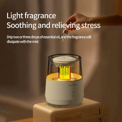 Apagado automático DC 5V Humidificador de aire de aromaterapia para dormitorio 7 colores luz LED 320ml