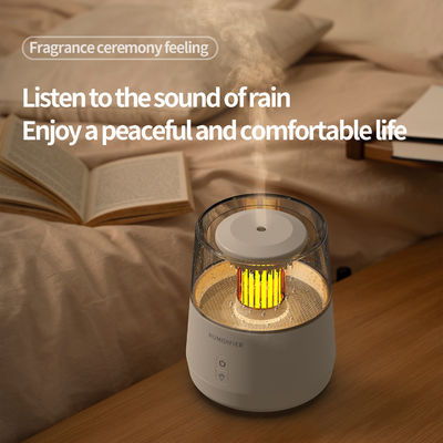 Tiempo de trabajo de 8 horas Humidificador de aromaterapia de gotas de lluvia con apagado automático