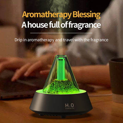 Humidificador de llama de lava aromaterapia de 80 ml apagado automáticamente