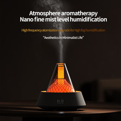 Humidificador de llamas de fuego de aromaterapia con apagado automático y nivel de ruido inferior a 35 dB