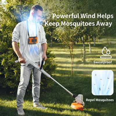 Ventilador Socool 20000mAh Portátil 20000mAh Fuente de alimentación de emergencia USB Clip Ventilador de cintura Ventiladores portátiles multifunción