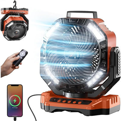 Fan Socool 40000mAh para camping al aire libre Fan remoto con batería recargable incluido Fan personal versátil con 5 niveles de velocidad