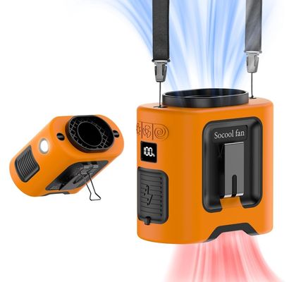 Fan Socool Clip Fan 14500mAh Interior y exterior 4 niveles de velocidad Tipo-C Fuente de alimentación Fan recargable para enfriamiento