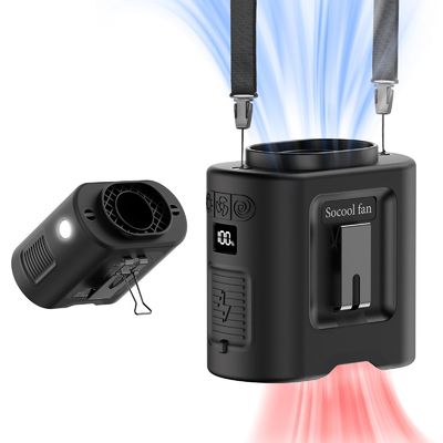 Ventilador portátil multifuncional para viajes y actividades al aire libre